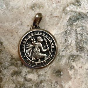 David Yurman St Christopher Amulet